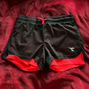 Diadora shorts for kids active wear